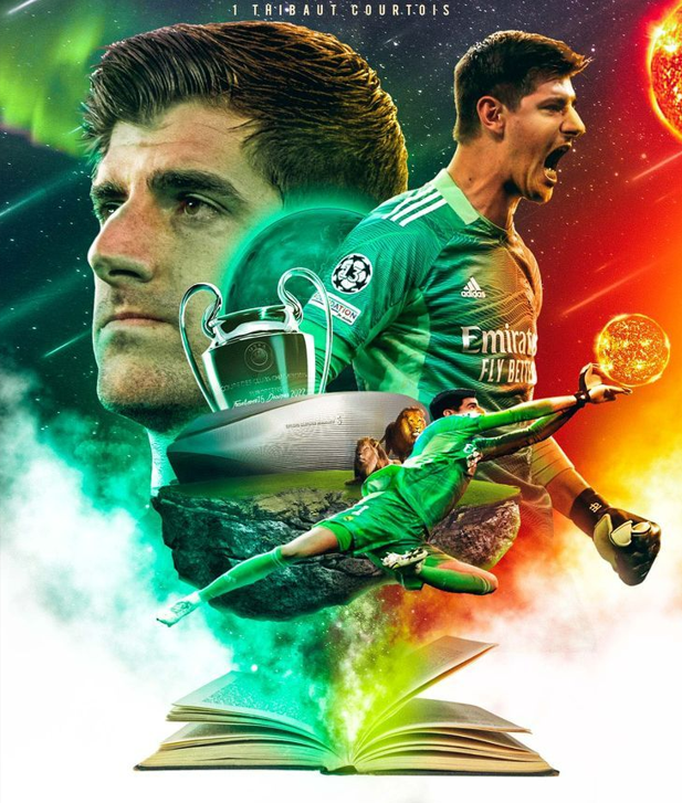 Thibaut Courtois Real Madrid Tembok Kokoh Bawah Mistar