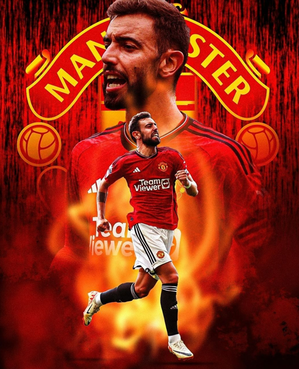 Bruno Fernandes Klub MU Sepak Bola Julukan Merah
